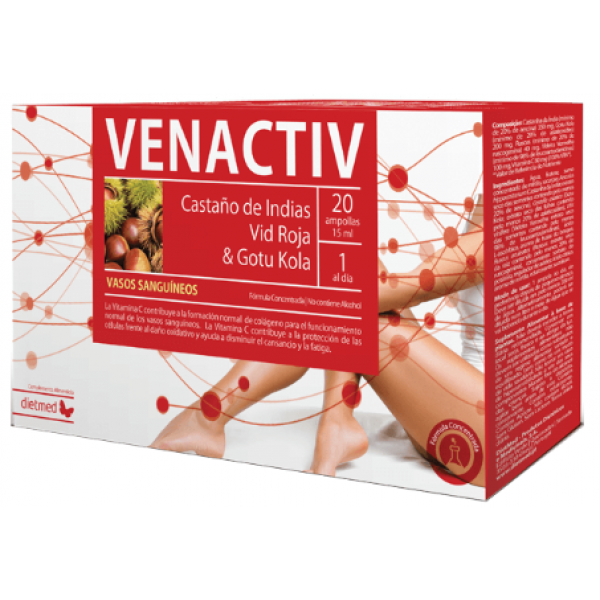 Venactiv - 20 Ampollas