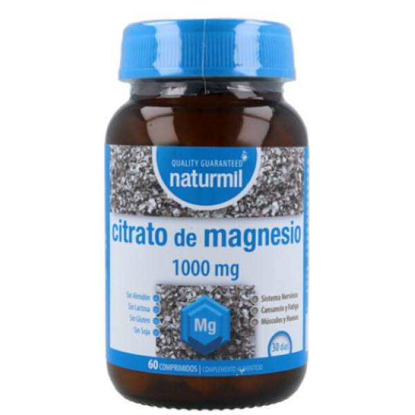 Citrato de Magnesio Naturmil - 60 Comprimidos