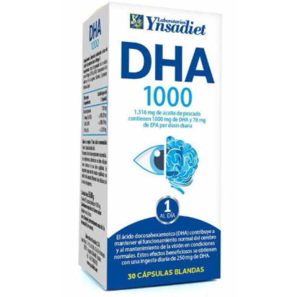 DHA 1000 mg Ynsadiet