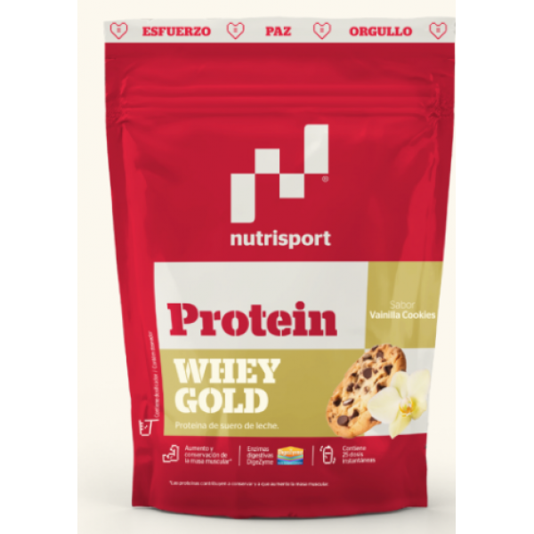 Whey Gold Protein Vainilla Cookies 500g