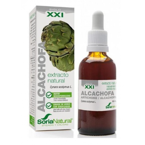 Extracto de Alcachofa XXI - 50 ml. Soria Natural