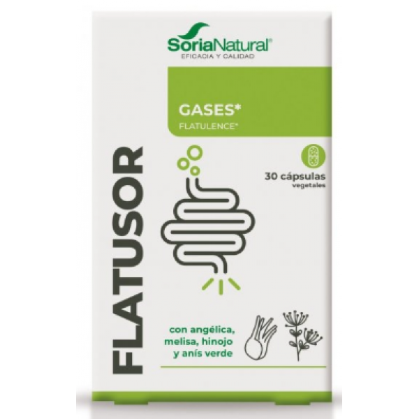 Soria Natural Flatusor 30 Cap