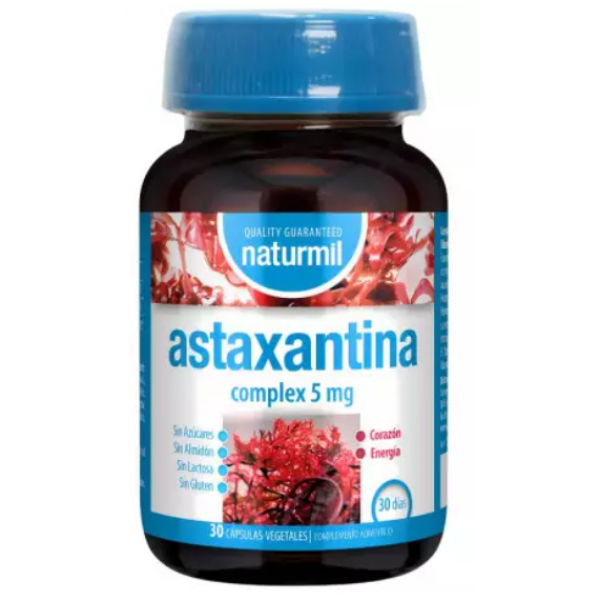 Naturmil Astaxantina Plus 4mg 60 Cápsulas