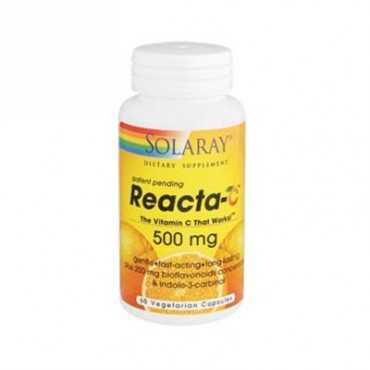  Reacta C 60 cápsulas 500 mg Solaray