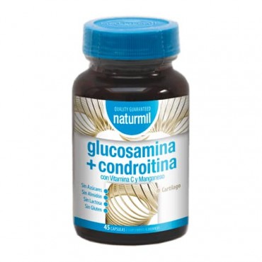 GLUCOSAMINA + CONDROITINA – 60 CÁPSULAS Naturmil
