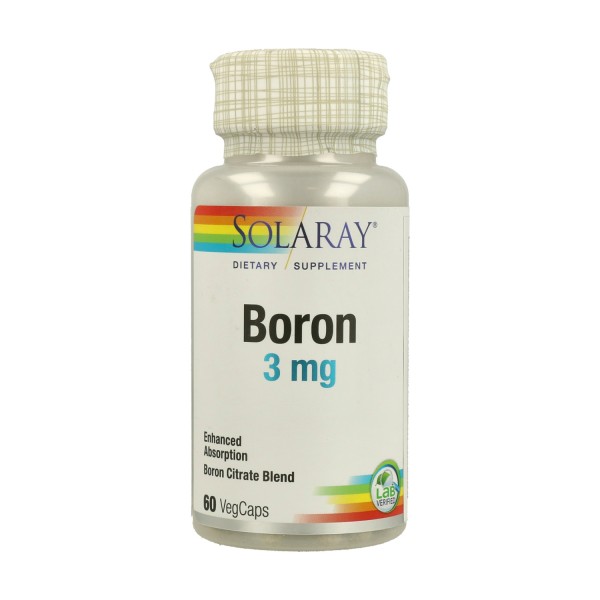 Citrate Boron 60 cápsulas vegetales Solaray