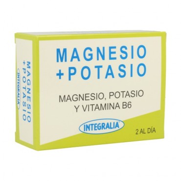 Magnesio y potasio 60 capsulas Integralia