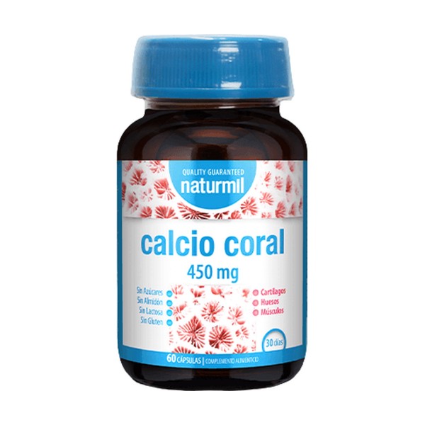 Calcio coral 450mg 60 cápsulas
