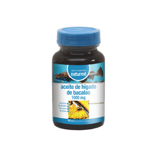 Naturmill Aceite de Hígado de Bacalao 45 perlas