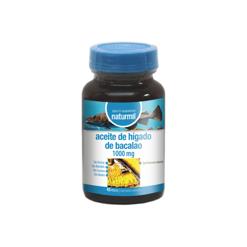 Naturmill Aceite de Hígado de Bacalao 45 perlas