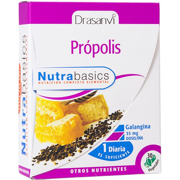 Nutrabasics própolis 30 cápsulas