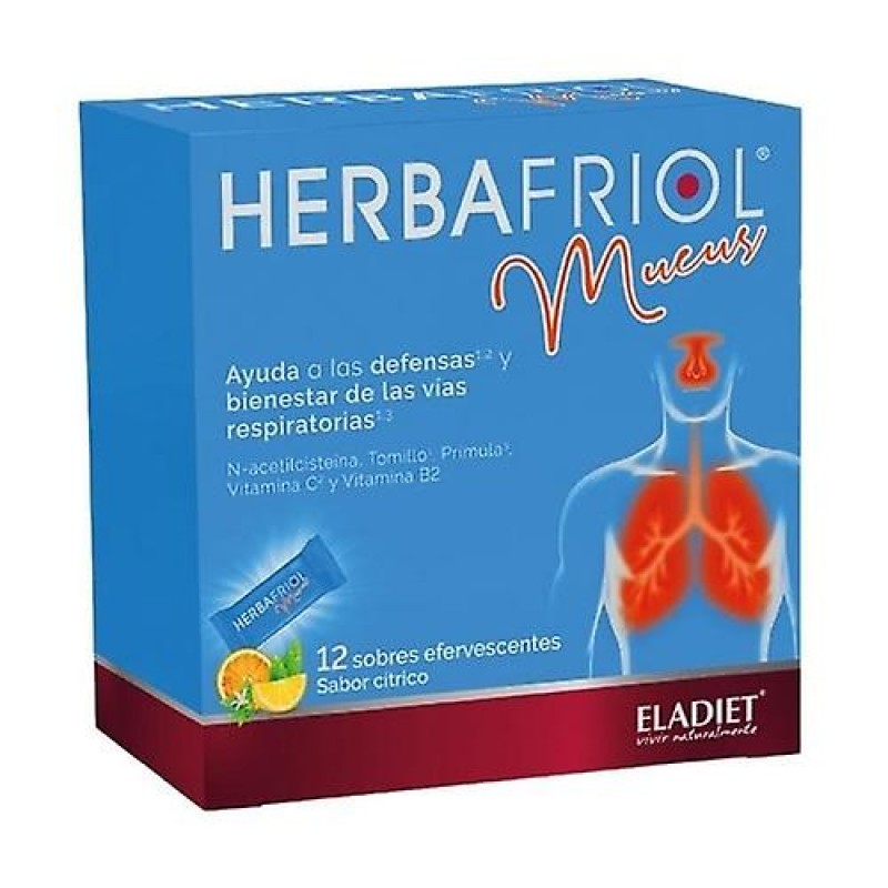 Herbafriol mucus 12 sobres de 5g