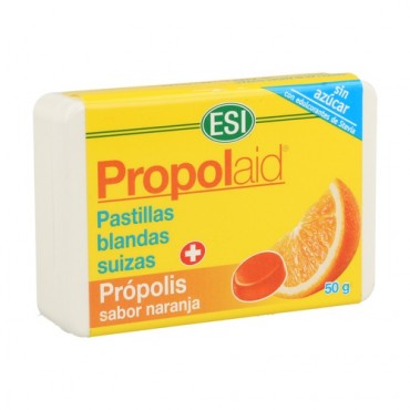 Propolaid Pastillas Blandas de Própolis Sabor Naranja 50 g 