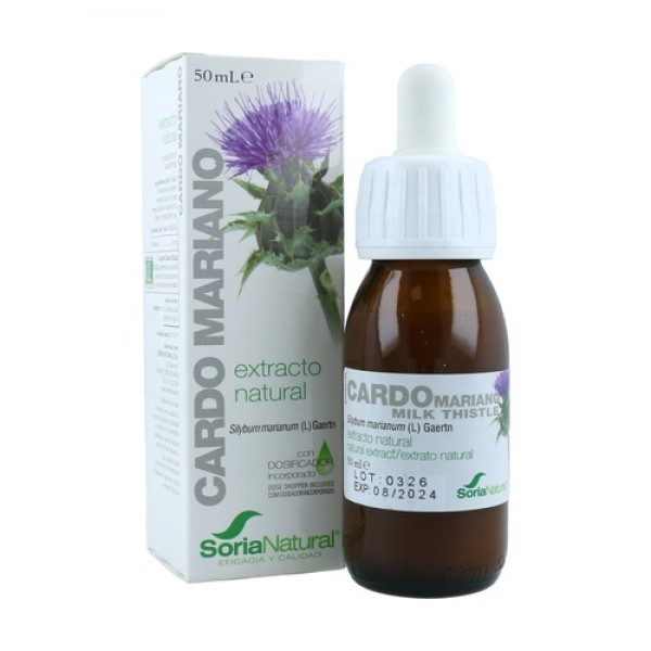 Extracto natural de cardo mariano 50 ml