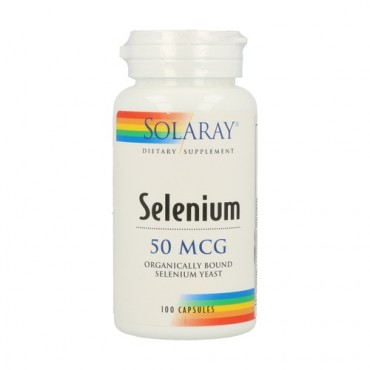 Selenium 100 cápsulas de 50μg Solaray