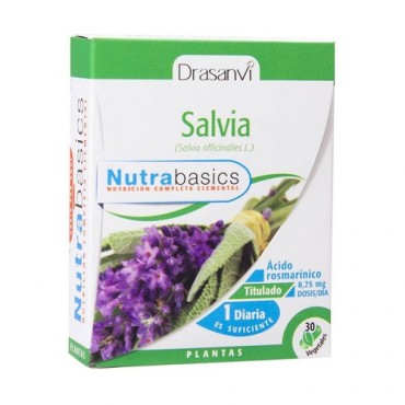 Nutrabasics Salvia 30 comprimidos
