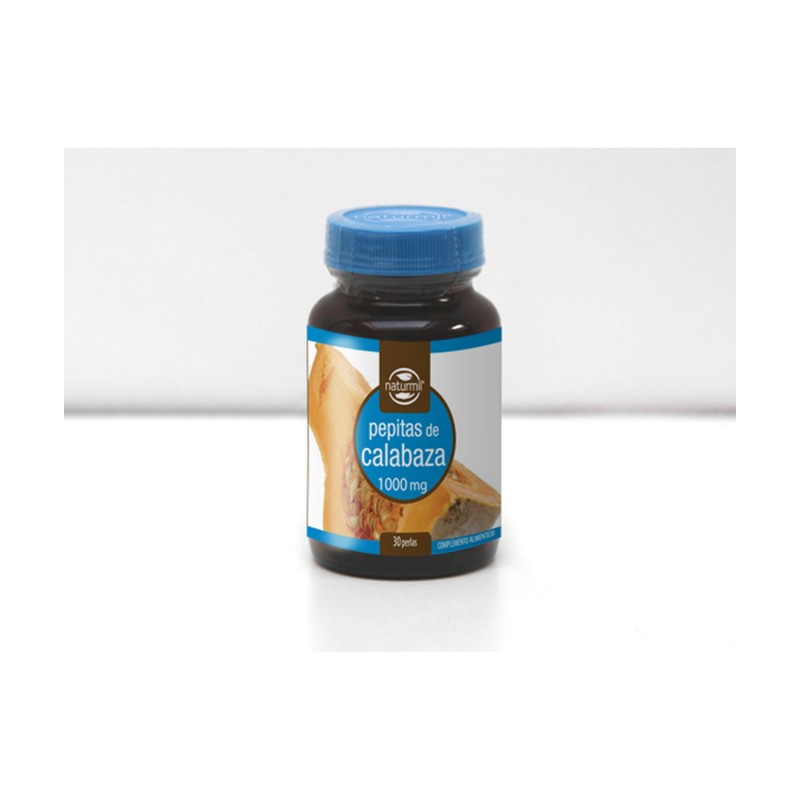 Pepitas de Calabaza 30 perlas de 1000mg