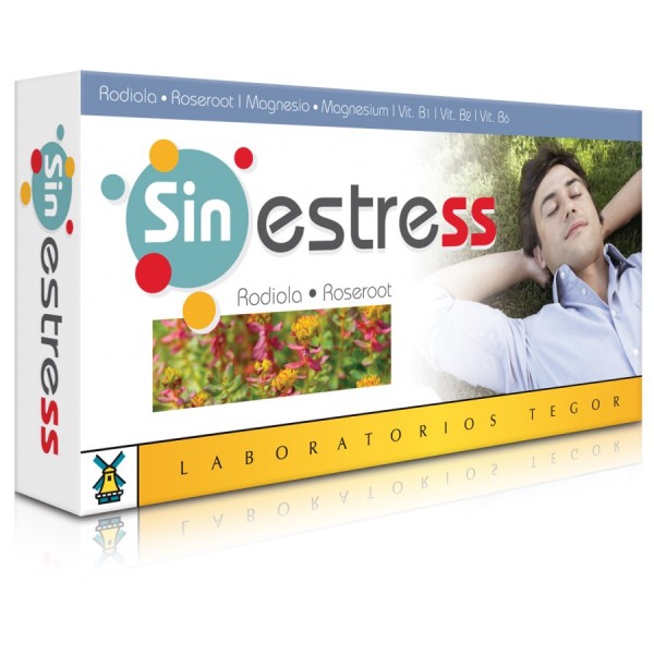 Sinestress 30 Comprimidos marca Tegor