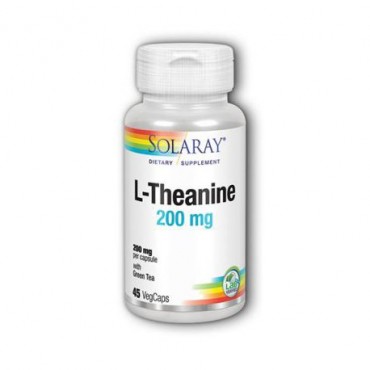  L-THEANINE 200MG 45 CAPSULAS SOLARAY 