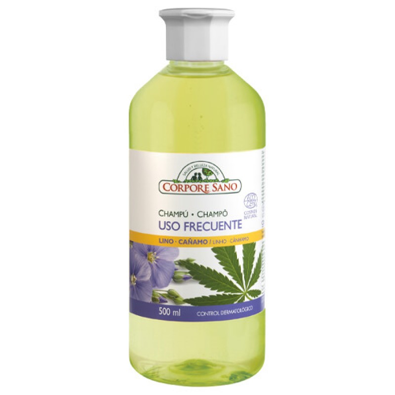 Champú de Uso Frecuente Lino y Cáñamo 500ml