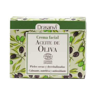 Crema facial de Aceite de Oliva BIO 50 ml Drasanvi