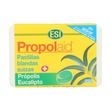 Propolaid Pastillas blandas suizas de própolis y eucalipto 50g